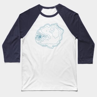 Crater Lake (v2) Baseball T-Shirt